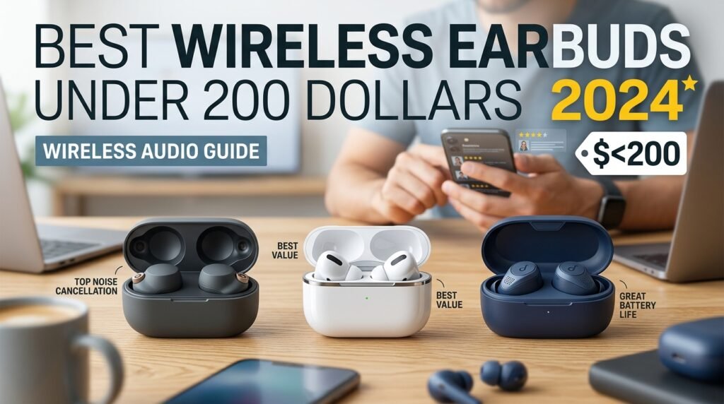 Best Wireless Earbuds Under 200 Dollars 2024 Top Choices for Outstanding Sound and Daily Use Best Wireless Earbuds Under 200 Dollars 2024